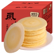 其妙 风吹饼 箱装12包 约60片 230g