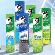 黑人 薄荷茶倍健 6支组合装 到手八件套