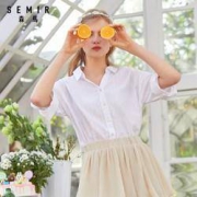 Semir 森马 semir 森马 13039190215 女士宽松衬衫*3件