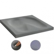吉中吉 竹炭记忆棉坐垫 3色可选 40*40*4cm