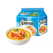 康师傅 熬制高汤 金汤虾球面袋面 100g*5袋