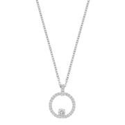 SWAROVSKI 施华洛世奇 5198686 圆环相扣 镂空 水晶项链