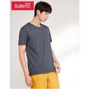 Baleno 班尼路 88802215 男士棉质圆领T恤 *4件