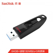 SanDisk 闪迪 SDCZ48 U盘 64GB 黑色