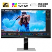 618预售：AOC 冠捷 卢瓦尔系列 LV273HUPR 27英寸 IPS显示器（4K、HDR400、Type-C）