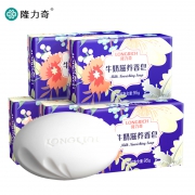 聚划算百亿补贴：Longrich 隆力奇 牛奶滋养香皂 95g*5块