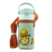 22日10点！THERMOS 膳魔师 便携多功能塑料水杯 420ml 灰色