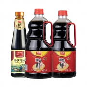 加加 面条鲜酱油1.25L*2+南沙蚝油715g