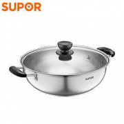 SUPOR 苏泊尔 ET30BS01 304不锈钢复底火锅 30cm