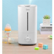 Midea 美的 加湿器 家用静音 白色