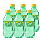 雪碧 Sprite 柠檬味 汽水 碳酸饮料300ml*6瓶