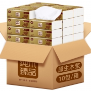 88VIP：漫花 原木纸巾抽232抽*10包