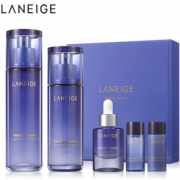 PLUS会员！LANEIGE 兰芝 致美青春水乳套装礼盒（水120ml+乳100ml+中样3件套）
