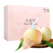 PLUS会员：正宗无锡阳山水蜜桃12粒装（单果5-6两）（低至8.7元/粒）