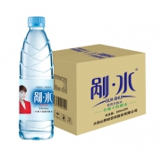 PLUS会员：野岭 剐水 弱碱性天然饮用水 550ml*9瓶*4箱