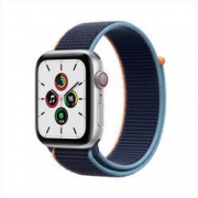 21日08点：Apple 苹果 Watch SE 智能手表 GPS+蜂窝款 44mm 深海军蓝色