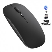 GESOBYTE 吉选 B10 2.4G蓝牙 双模无线鼠标 1600DPI 磨砂黑