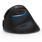 DeLUX 多彩 M618 mini 立式双模鼠标 电池版