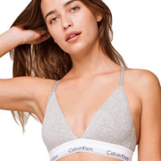 Calvin Klein 卡尔文·克莱 新款纯棉无钢圈三角杯Bralette文胸  含税到手约￥156