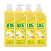 香港 斧头牌 AXE 柠檬洗洁精 1.01kg*4瓶