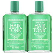 日本进口 柳屋 薄荷香头皮发根营养液 240ml*2瓶