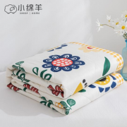 机洗不变形！SHEEP 小绵羊 全棉夏凉空调被 200*230cm