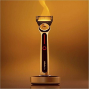 某猫活动价1169元！Gillette Labs Heated热感 男士SPA级手动剃须刀（1刀架+2刀头） 到手￥624.83