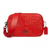24日0点：COACH 蔻驰 女士皮质斜挎相机包1904QBQRG 红色中号