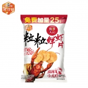 旺旺 食技研 粒粒鲜 虾片50g*6袋装