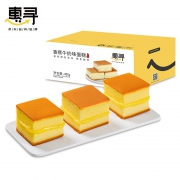 惠寻 香蕉味夹心蛋糕 400g*4件