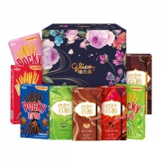 格力高 百醇 注心饼干棒 百奇双拼礼盒 8口味8盒/384g