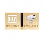 31日20点：爱奇艺黄金VIP会员年卡+京东PLUS会员年卡