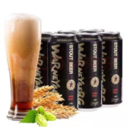 Warney Berg 沃尼伯格 工艺全麦黑啤 500ML*6罐