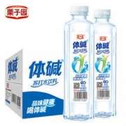 栗子园 无气无糖 弱碱性苏打水 400ml*24瓶