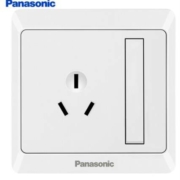 Panasonic 松下 WMWA608-N 86型墙面开关 16A3孔