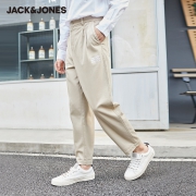 JackJones杰克琼斯 春秋男士 潮流百搭 锥腿休闲裤