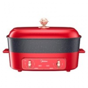 一锅多用！Midea 美的 DY3525E102R 多功能料理锅 4.7L