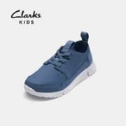 1日0点：Clarks 其乐 男女童经典三瓣底休闲鞋
