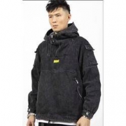 海行 M90007W 男士牛仔卫衣