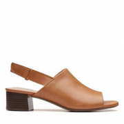 多码！Clarks 其乐 Elisa Lyndsey 女士包脚粗跟凉鞋  含税到手约￥201