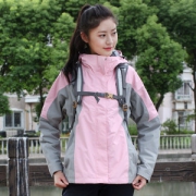 地球科学家 女三合一冲锋衣 东丽面料 Polartec 100抓绒