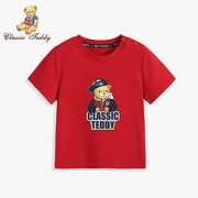 plus会员：CLASSICTEDDY 精典泰迪 儿童短袖T恤*2件