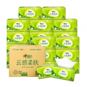 88VIP：心相印 云感柔肤系列 抽纸 3层*90抽*24包 （132mm*190mm)*3箱