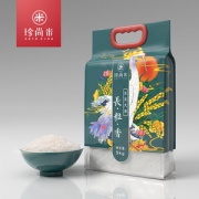 珍尚米 东北长粒香大米 10斤 真空包装