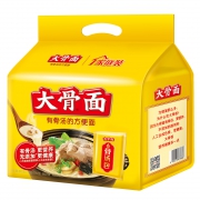 聚划算百亿补贴：白象 大骨面 方便面 108g*5袋