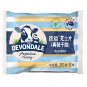 乳香浓郁！DEVONDALE 德运 原味三明治奶酪芝士片 250g