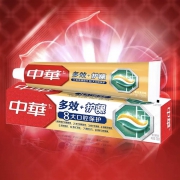 中华牙膏 多效+护龈系列 清新薄荷 130g