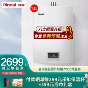 Rinnai 林内 JSQ26-D03 燃气热水器 13L
