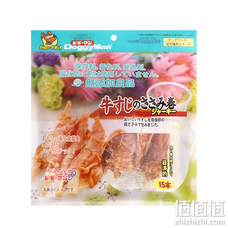 DoggyMan 多格漫 无添加鸡小胸牛筋串
