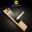 Yale耶鲁指纹锁YDM4109密码锁防盗门电子锁智能门锁 金色（免费安装）